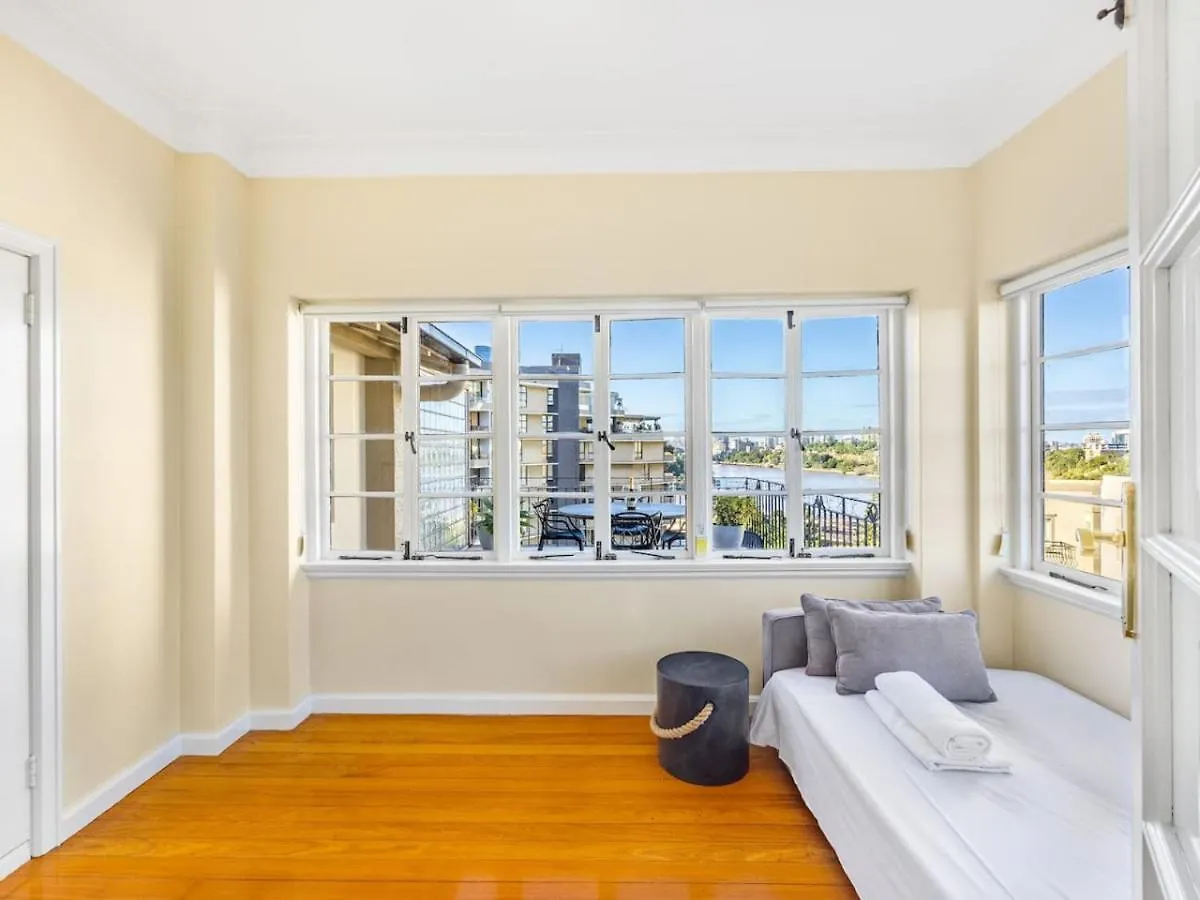 Riverside Heritage Chateau 3Br Home South Bne 브리즈번 아파트